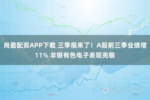 尚盈配资APP下载 三季报来了！A股前三季业绩增11% 非银有色电子表现亮眼