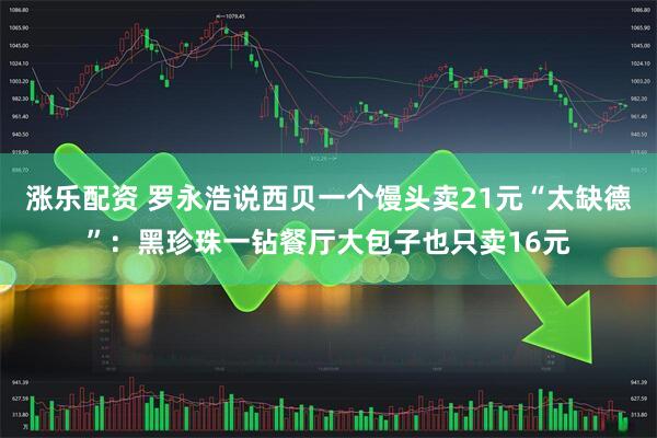 涨乐配资 罗永浩说西贝一个馒头卖21元“太缺德”：黑珍珠一钻餐厅大包子也只卖16元